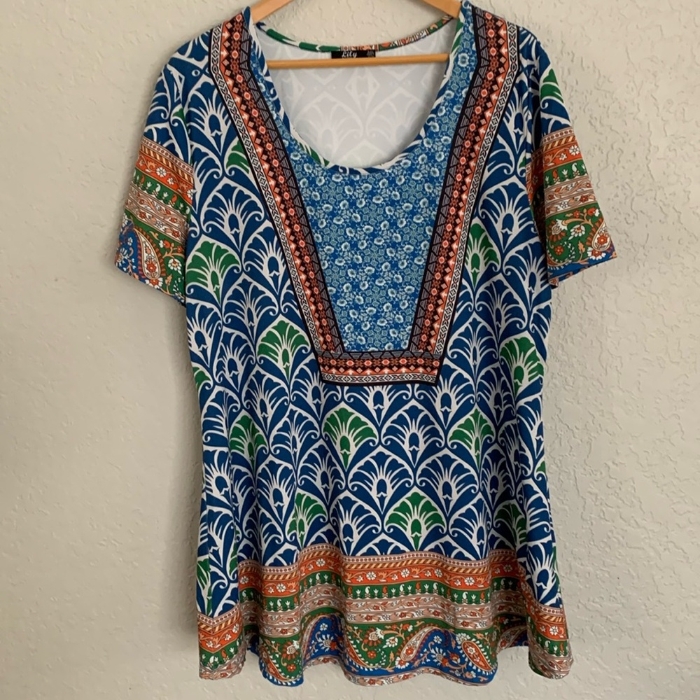 Lily Womens Sz 2XL Top Shirt Blouse Career Casual NEW